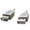 Kábel USB 2.0 A-A predlžovací 1,8m