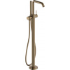 Hansgrohe Tecturis S - Vaňová batéria do podlahy, kefovaný bronz 73440140