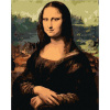 Maľovanie podľa čísel – Mona Lisa (Leonardo da Vinci), 40 × 50 cm, bez rámu a bez napnutia plátna 8596530060840