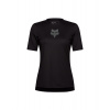 Fox Racing Fox W Ranger Ss Jersey Fox Head, dámsky cyklistický dres - Black Veľkosť: S