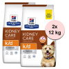 Hill's Prescription Diet k/d Starostlivosť o obličky granule pre psov 2 x 12 kg