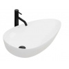 REA GRETA 55 keramické umývadlo na dosku 56x39 cm Biele U8536 REA-U8536