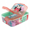 Stor Delený plastový box na desiatu Minnie Mouse 74420