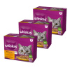 WHISKAS Adult vrecúška 36 x 85 g – Hydinová hostina – mokré krmivo pre dospelé mačky, v želé (kúsky s: kuracím mäsom, kačacou, hydinou, morčacím mäsom)
