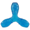 Hračka DOG FANTASY STRONG vrtuľa s vôňou slaniny modrá 15 cm