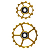 CeramicSpeed Nadrozmerné kladkové kolieska 13/19 zubov Farba: Zlatá, Úprava: Coated