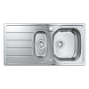 Grohe Drezy Drez K200, 97x50 cm, kefovaná nerezová 31564SD1-GR