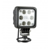 Svietidlo pracovné Wesem LED1F, 100x100 mm, LED, 12-24V, 1500 Im, s káblom 0,5 m