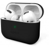 Púzdro na slúchadlá Epico silikónové púzdro pre AirPods Pro - čierne (9911101300014)