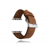 Hnedý kožený remienok LAVVU Top Grain pre APPLE WATCH 38-40 mm LSXAES1