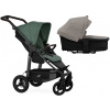TFK Mono4 2v1 Olive Combi carrycot + Seat unit Nafukovacie kolesá Hlboká vanička Sand
