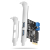 AXAGON řadič do PCIe pro 2x USB Typ-A / 2x USB interní / USB 5Gbps / PCEU-232RS / SP & LP / čip Renesas