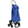 Nákupný vozík Compactor modrý polyester