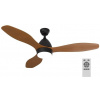 IMMAX NEO LITE FRESCO SMART stropné svietidlo s ventilátorom 18W TUYA Wi-Fi hnedo-čierne
