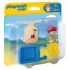 Playmobil 6961 Stavebný robotník s fúrikom