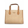 Dámska kabelka cez rameno Guess s lieskovým orechom, bočná taška 33 x 24 x 13 cm