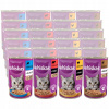 Mokré krmivo pre mačky Whiskas 4 príchute 24x400 g
