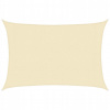 Slnečná plachta, 160 g/m², krémová, 3x4,5 m, HDPE