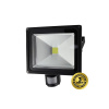 LED vonkajší reflektor, 30W, 2100lm, AC 230V, čierny, so ...