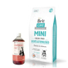 BRIT CARE Mini Grain-Free Light&Sterilised 7kg & LAB V Lososový olej pre psov a mačky 1000ml