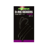 KORDA - Rovnátka na háčik D-Rig Kickers Green veľ. XL 10 ks