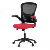Autronic Kancelárska stolička, hojdací mechanizmus, červená, KA-V317 RED