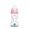 Nuvita lahvička Glass/Pink 240ml