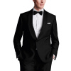 Charles Tyrwhitt Shawl Lapel Tuxedo Jacket — Black - Slim fit | 56 | Štandardné
