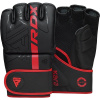 Rukavice Grappling RDX Kara Series F6 matte red veľ. S