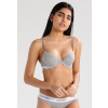 Podprsenka s kosticou F3784E-020 sivá - Calvin Klein 75B šedá