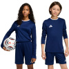 Detský dres adidas Entrada 26 s dlhým rukávom tmavomodrý KF5877 152CM