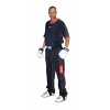 TOP TEN Kickboxing uniform “FLEXZ” - size XXL = 200 cm, white-black Size: XL, 190 cm, Color: Black - Red