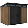 KETER Pent Signature Garden House 9x7, 279 x 226 x 216 cm, hnedá KETER 259821