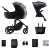Kinderkraft Prime 2 kombinovaný 2v1 Venezian Black 2023