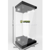 Legend Studio Master Light House Acrylic Display Case a Lighting For 1/4 Akční Figurky (black)
