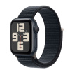 Apple Watch SE2 v2 GPS 44mm Midnight Alu Case w Midnight Sport Loop mrea3qc/a