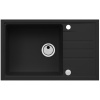 Kuchyňský dřez Alveus Intermezzo 130 Deep Black 90 1149117