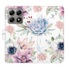 Flip pouzdro iSaprio - Xiaomi 14T Pro - Succulents Pattern s kapsičkami na karty (Flipové knížkové pouzdro, obal, kryt iSaprio s přihrádkami na karty a motivem)