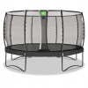 EXIT TOYS Exit Allure Premium trampolína s ochrannou sieťou priemer 427 cm, čierna farba, NOVINKA