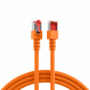 S/FTP (PiMF) Patchkábel LSOH 5m, cat.6, oranžový, Cu