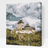 Vymalujsisam.sk Maľovanie podľa čísiel - Hrad Karlštejn 4 Veľkosť: 40x50cm, Rám: Na plastovej doske