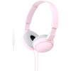 SONY sluchátka MDR-ZX110AP handsfree, růžové MDRZX110APP.CE7