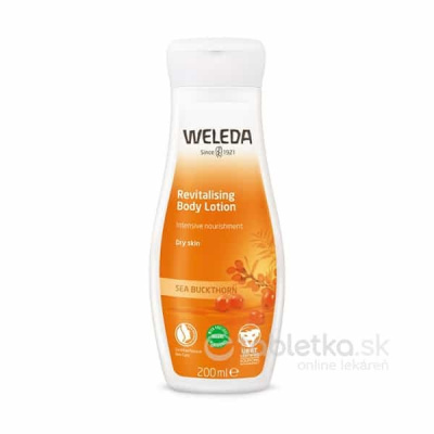 Weleda Sanddorn Replenishing telové mlieko 200 ml