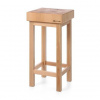 Hendi 505618 Drevený mäsiarsky blok s drevenou základňou 400x400x110 mm
