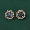 JAY Náušnice Swarovski Elements Francia JAY-0138-LXT0075 Modrá