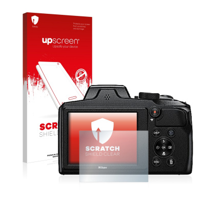 Čirá ochranná fólie upscreen® Scratch Shield pro Nikon Coolpix B600 (Ochranná fólie na displej pro Nikon Coolpix B600)