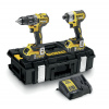 DeWALT kombo sada príklepová vŕtačka + rázový šrobovák - DCK266P2