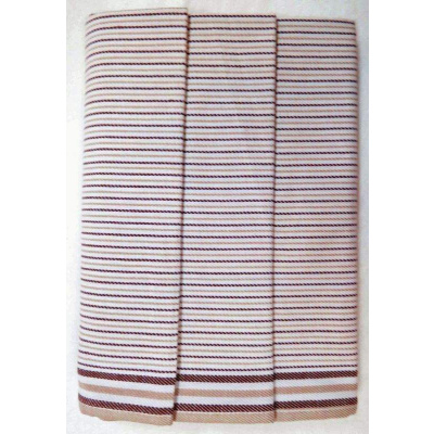 Polášek Bavlna, 3 Kuchyňské utěrky z Egyptské bavlny vzor č.9 cm