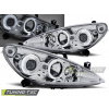 PREDNÉ SVETLÁ PEUGEOT 307 04.01-06.05 ANGEL EYES CHROM