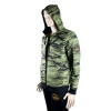 Mikbaits Mikina Zip up camou - L